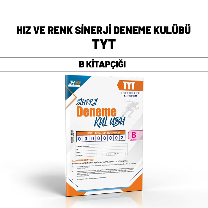 HIZ RENK TYT SİNERJİ DENEME KULÜBÜ 2-B - 2024-25